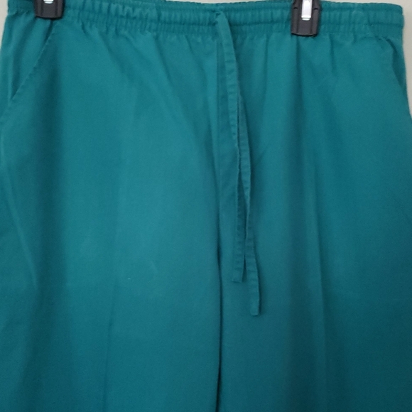 Expo XS Blue Green Unisex Scrub Pants - Picture 4 of 7